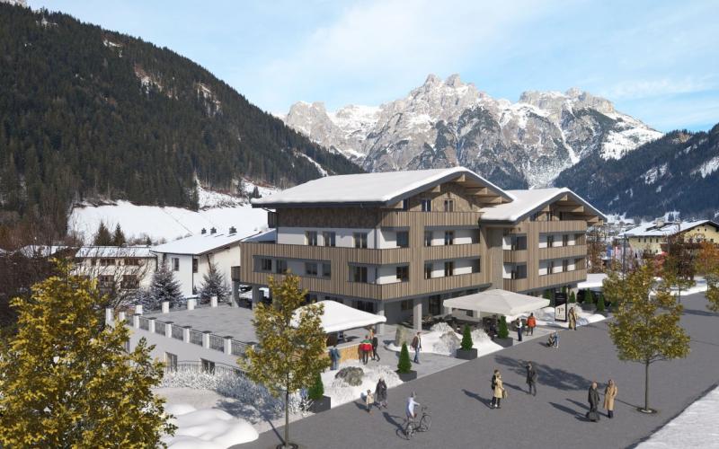 Hotel Wenger Alpenhof von aussen nach dem Umbau 2025